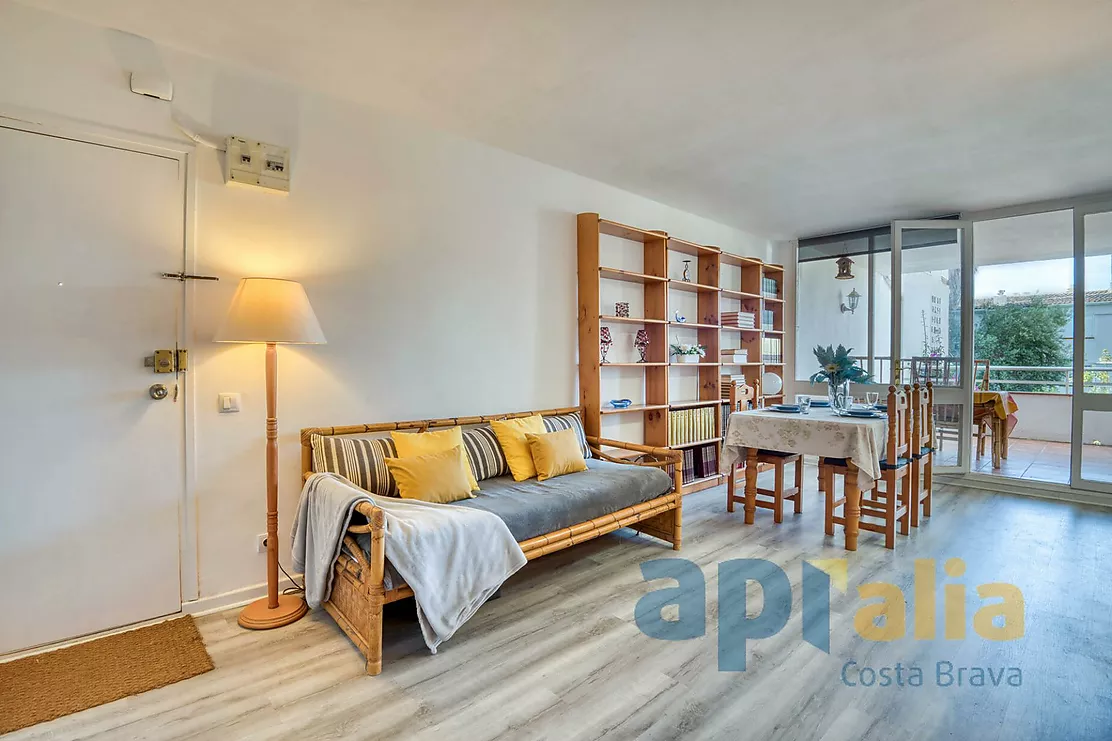 Apartament ampli amb terrassa molt gran i dos dormitoris a zona Politur