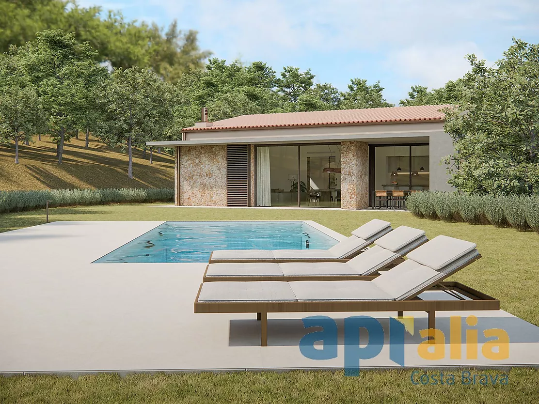 Spectacular new design house in Calonge, Costa Brava, with top quality finishes