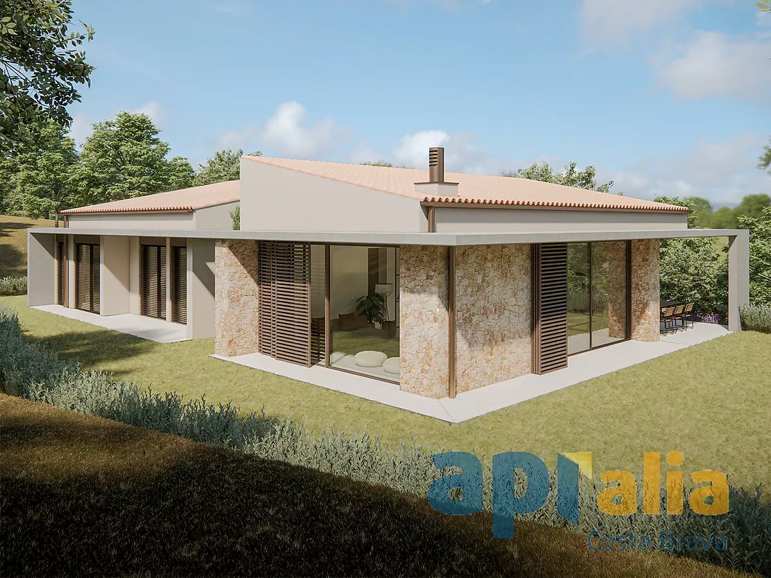 Spectacular new design house in Calonge, Costa Brava, with top quality finishes