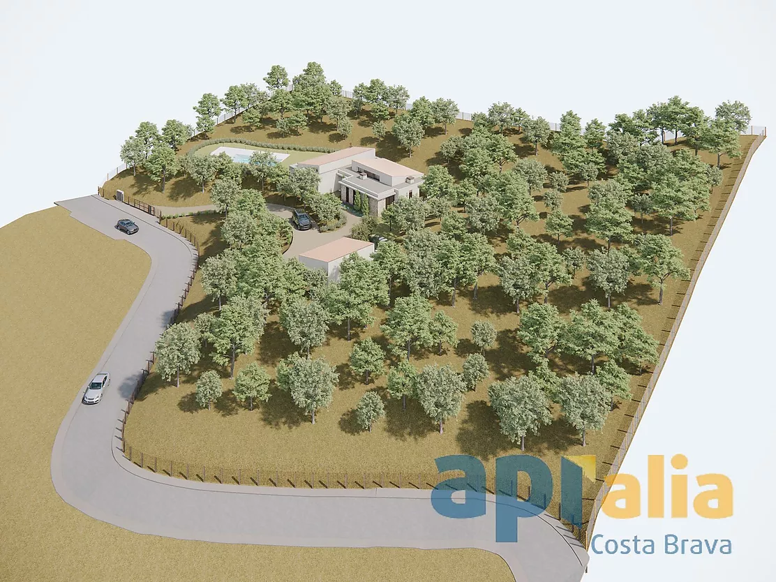 Espectacular casa de obra nueva de diseño en Calonge, Costa Brava, con acabados de 1ª calidad