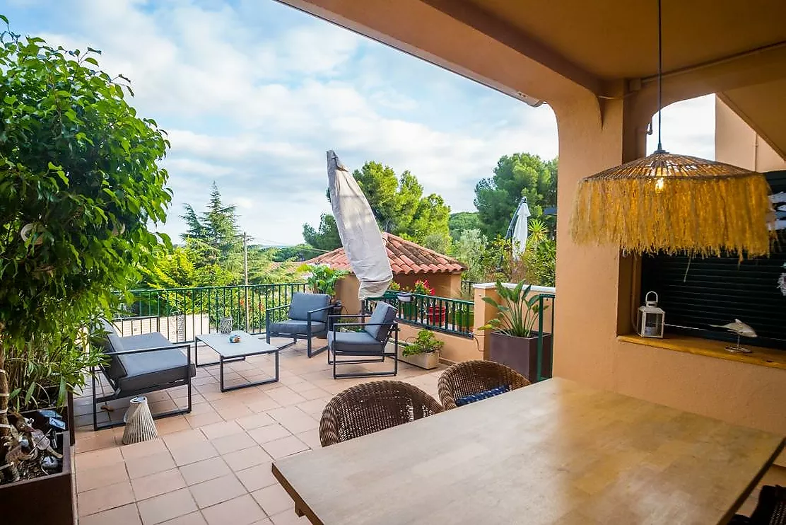 Belle maison mitoyenne avec vue mer et Licence Touristique à Sant Feliu de Guíxols