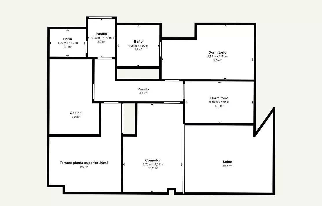 Magnífico apartamento a segunda línea de mar.